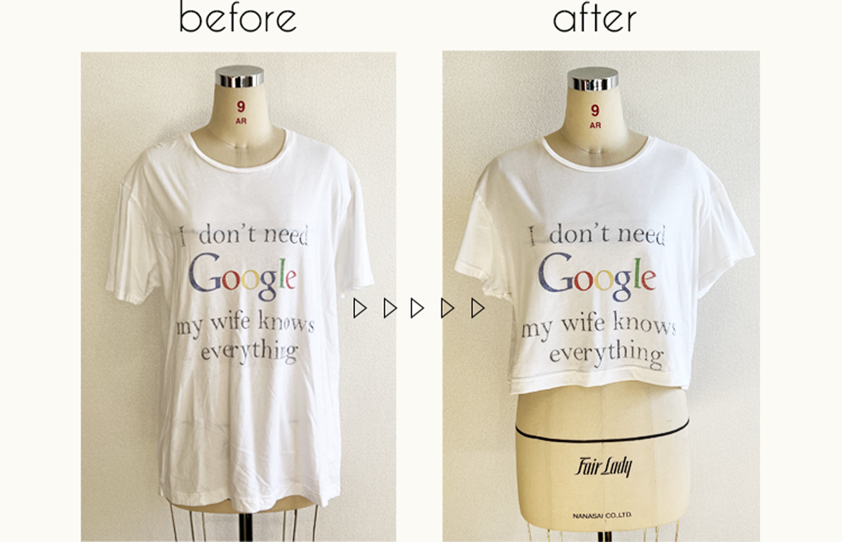 リメイクTシャツ